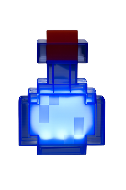Pocion AuraCraft con luz nocturna